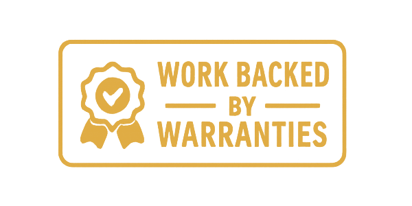 Work Backed by Warranties