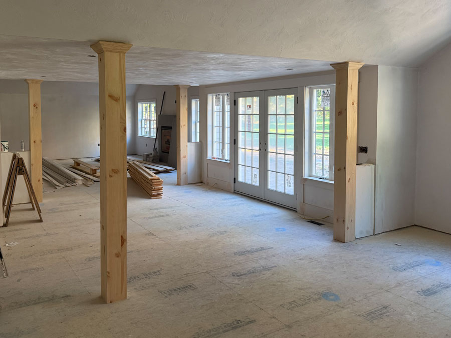 Photo of a home addition in South Shore MA