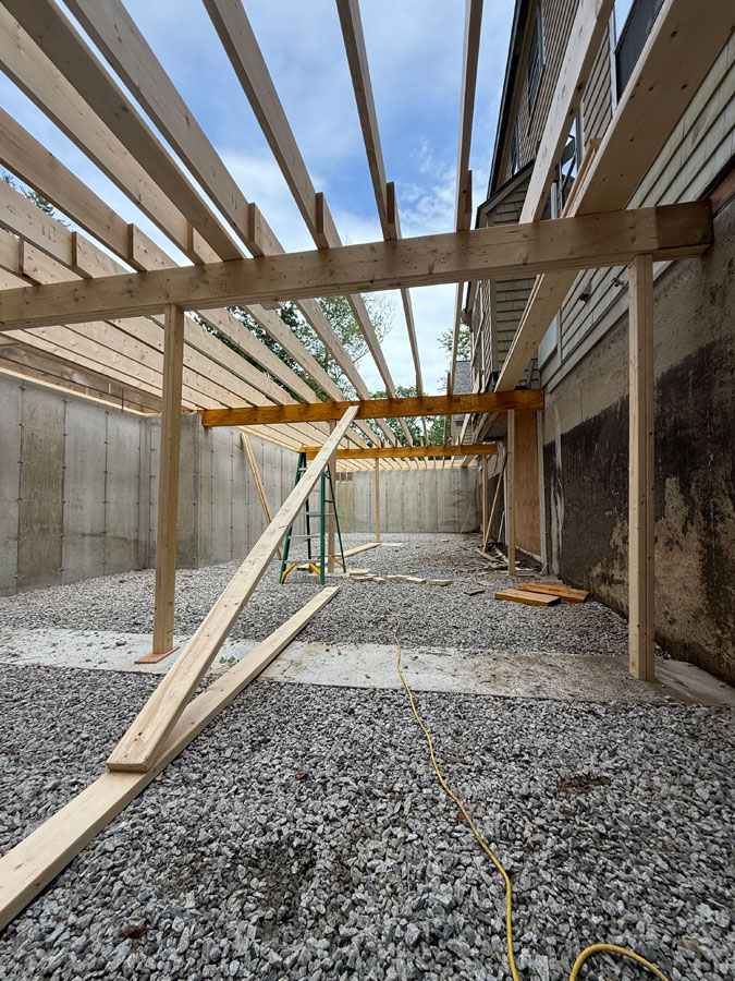 Photo of a home addition in South Shore MA