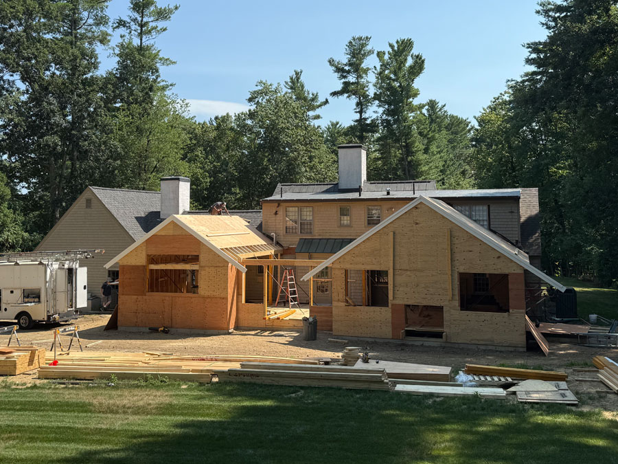 Photo of a home addition in South Shore MA