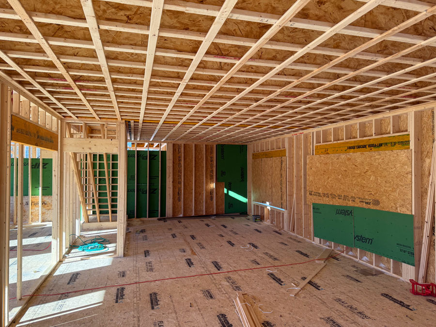 Photo of a custom home build in Scituate MA