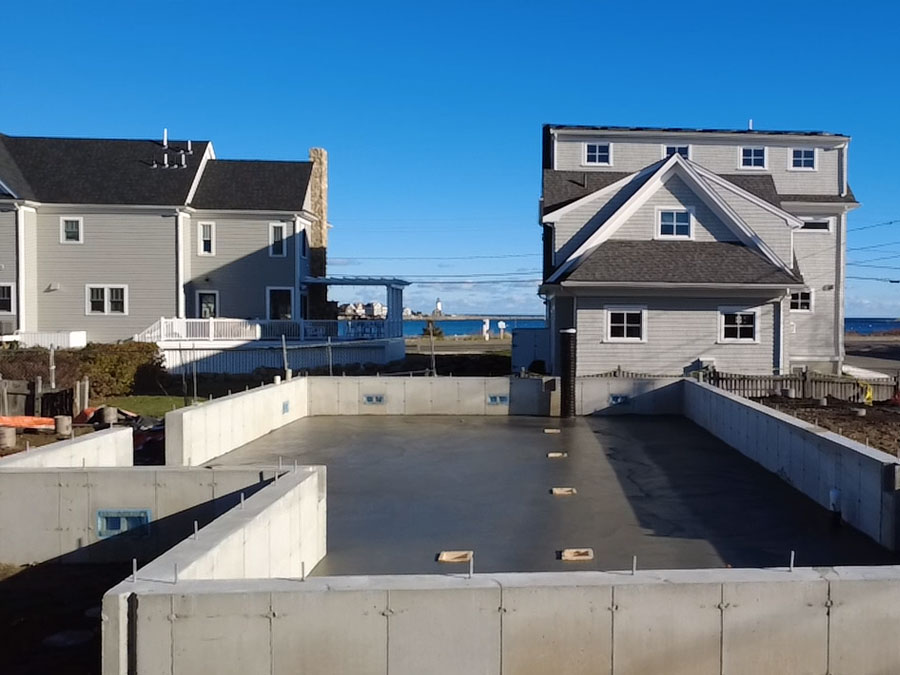 Photo of a custom home build in Scituate MA