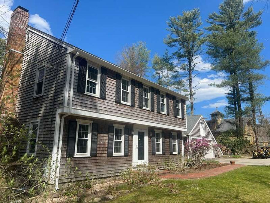 Photo of a siding replacement in Norwell MA