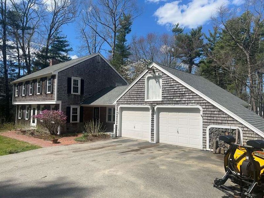 Photo of a siding replacement in Norwell MA