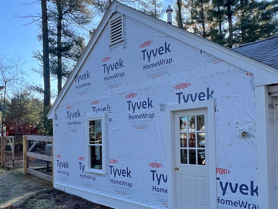 Photo of a siding replacement in Norwell MA