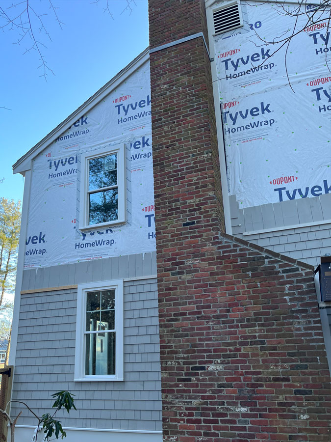 Photo of a siding replacement in Norwell MA