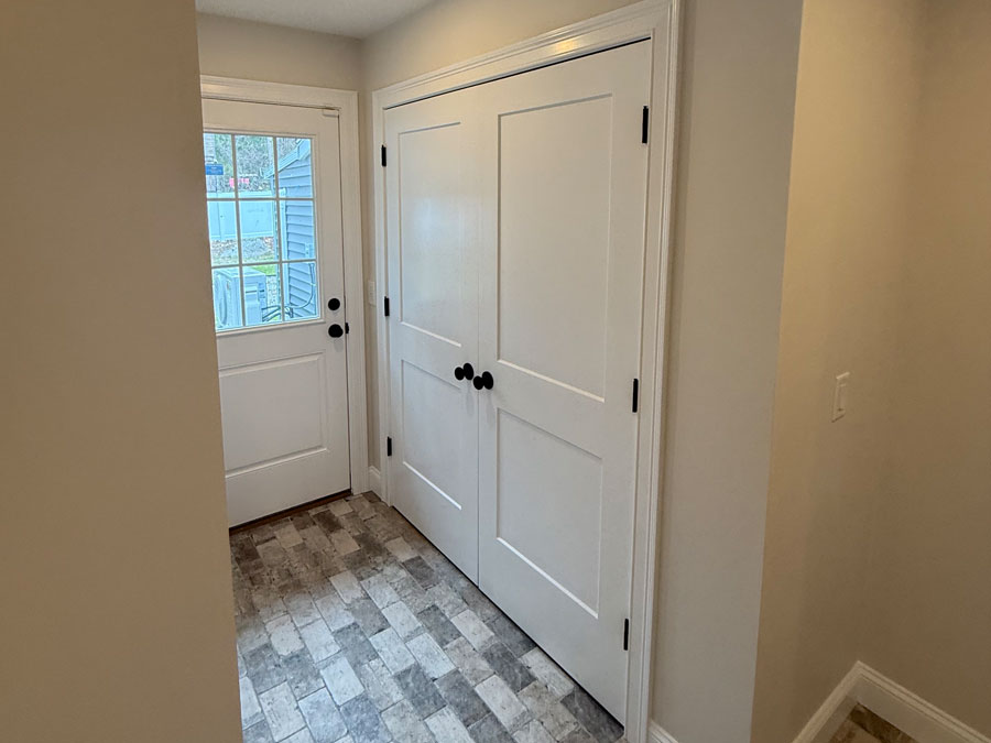 Photo of a garage addition in Hanover MA
