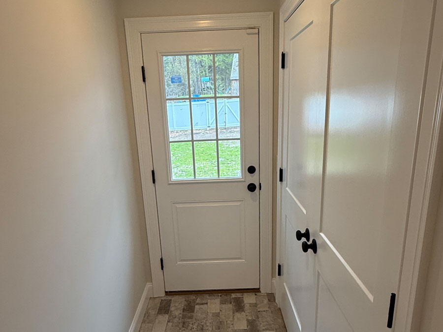 Photo of a garage addition in Hanover MA