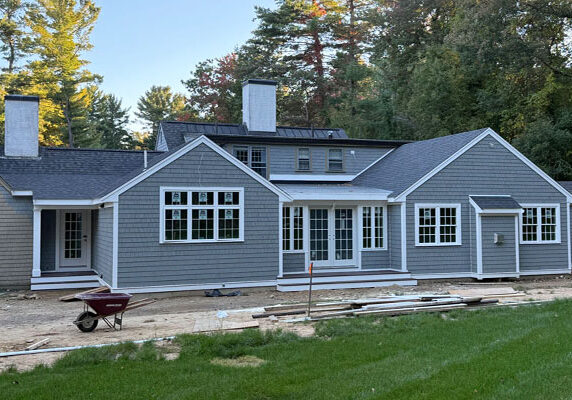 Photo of a home addition completed by the JMS team