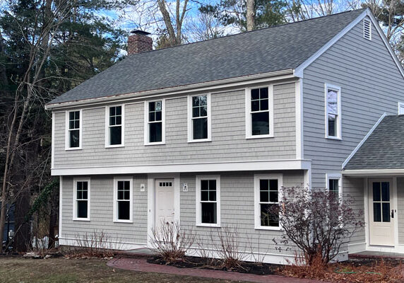 Photo of a J McSharry siding replacement in South Shore MA